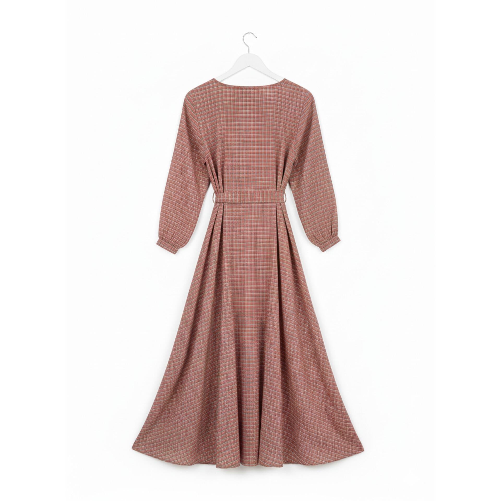 Mehroon Printed Ladies Stitched Abaya – Comfortable & Simple Daily Wear