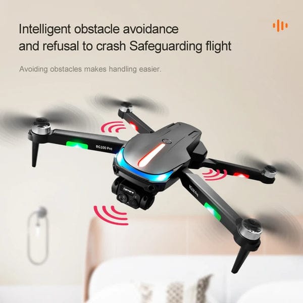 RG100 Pro HD Wifi Camera Drone with Obstacle Avoidance & Brushless Motors