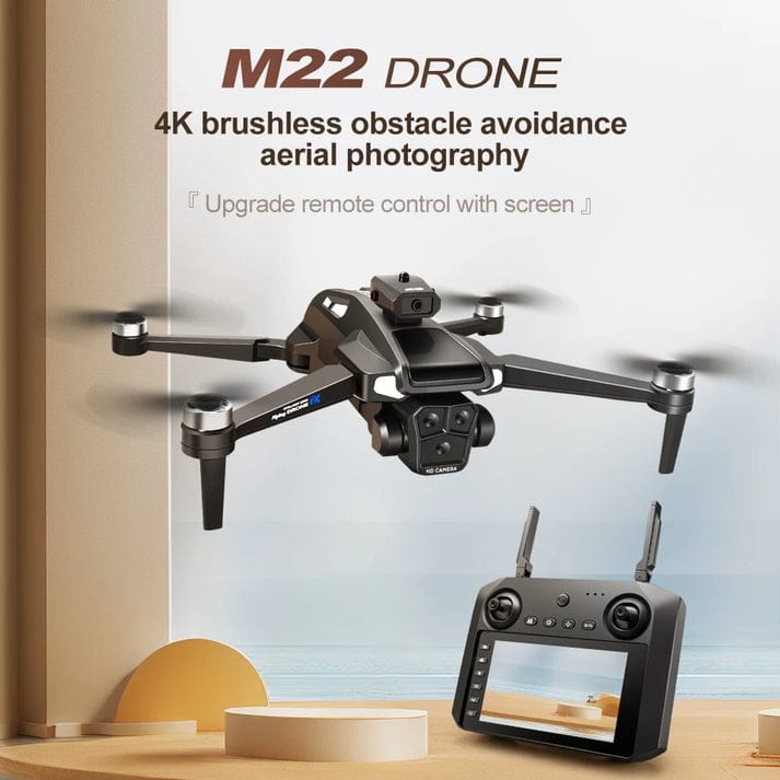 M22 Drone 4K Brushless Motor Obstacle Avoidance Aerial Photography Camera Drone