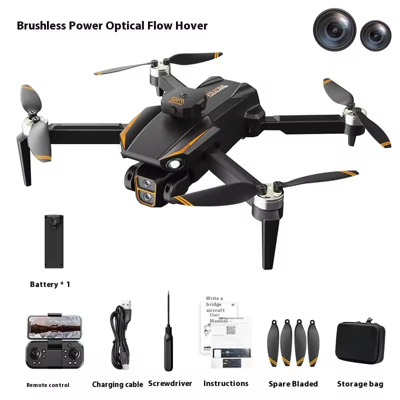 S26 Pro Smart Brushless Camera Drone With Obstacle Avoidance For HD Aerial Photography