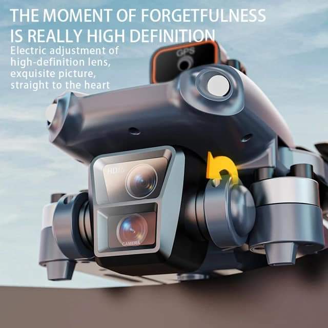 P25PRO 4k HD Foldable  Doubel Camera Drone With Brushless Motors And Obstacle Avoidance