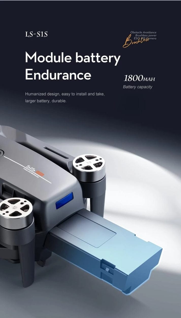 S1S Drone 5G Wifi 4K Professional 8K HD Camera Brushless Motors 360° Obstacle Avoidance Optical Flow RC Foldable Quadcopter