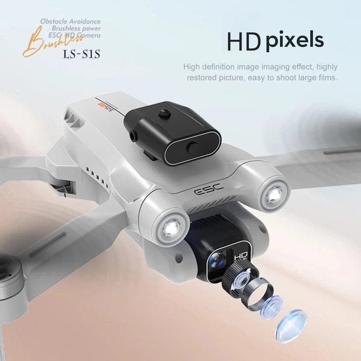 S1S Drone 5G Wifi 4K Professional 8K HD Camera Brushless Motors 360° Obstacle Avoidance Optical Flow RC Foldable Quadcopter