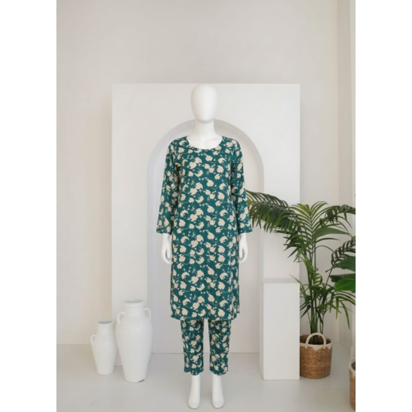 Ferozi 2 Piece Khaddar Unstitched Suit for Women | Winter Collection Ladies Dress