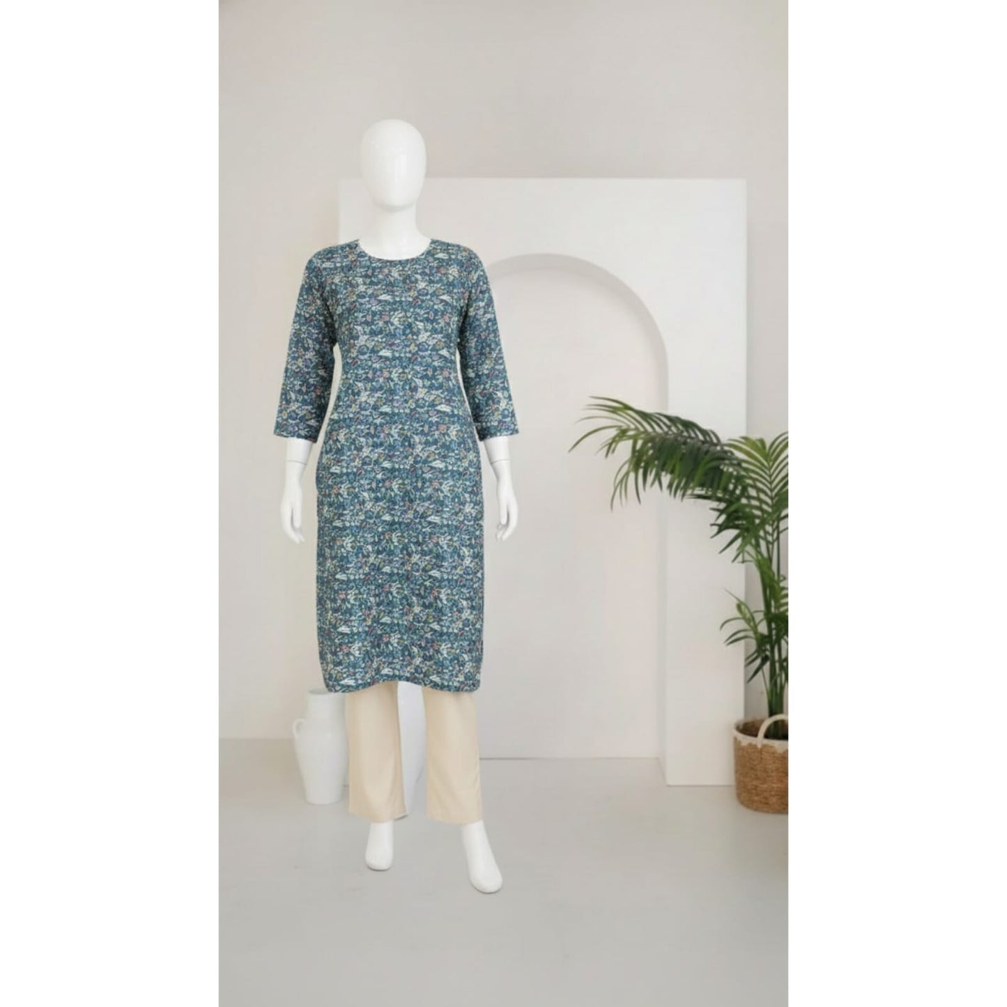 Dark Gray 2 Piece Linen Unstitched Suit for Women | Winter Collection Ladies Dress