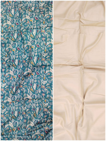 Dark Gray 2 Piece Linen Unstitched Suit for Women | Winter Collection Ladies Dress