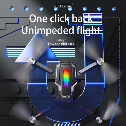 A11 Max 8K Dual Camera Drone with Obstacle Avoidance, Brushless Motor Foldable RC Quadcopter with LED Lights