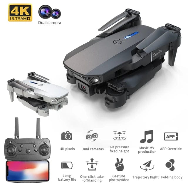DM97 Foldable Double Camera Drone High Quality Camera Drone Also with Carry Bag